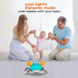 NexoraPk™ – Crawling Crab Baby Toy